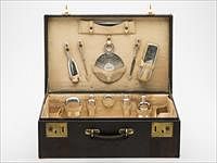 3753417: Tiffany & Co. Sterling Silver Gentleman's Dresser
 Set in a Fitted Case, C. 1907-1947 E3RDQ