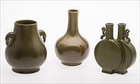 3753430: 3 Chinese Tea Dust Vases E3RDC