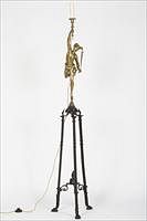 3753498: Hermes Bronze Standing Lamp E3RDJ
