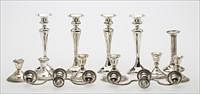 3753634: Group of 4 Gorham Sterling Silver Candlesticks
 and 7 Others, 20th Century E3RDQ