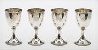 3753562: 4 S. Kirk and Son, Inc. Sterling Silver Goblets E3RDQ