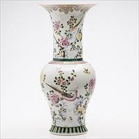 3776708: Chinese Famille Verte Vase, Modern E3RDC