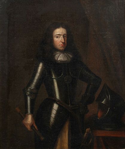 PORTRAIT OF SIR THOMAS FAIRFAX (1612-1671) OIL PAINTING