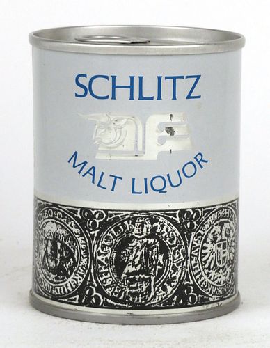 1965 Schlitz Malt Liquor 8oz Can T29-40, Milwaukee, Wisconsin