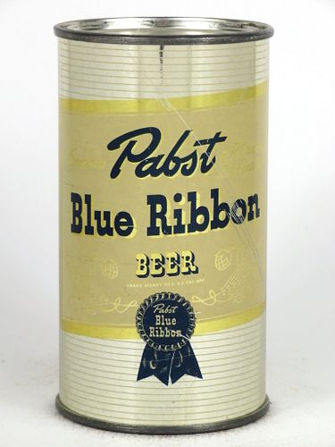 1943 Pabst Blue Ribbon Beer Withdrawn Free of Tax Can 111-26, Milwaukee, Wisconsin