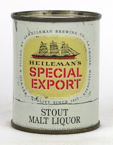 1956 Special Export Stout Malt Liquor 8oz Can 241-33, La Crosse, Wisconsin