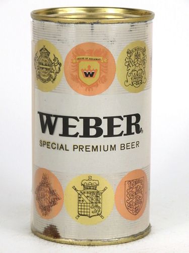 1962 Weber Special Premium Beer (test) 12oz Flat Top Can Unpictured., Sheboygan, Wisconsin
