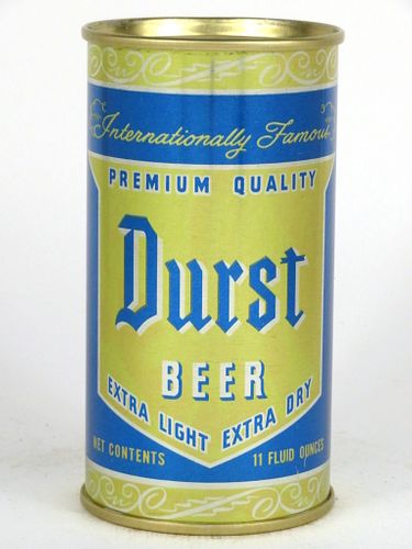1960 Durst Beer 11oz Flat Top Can 57-22, Tacoma, Washington