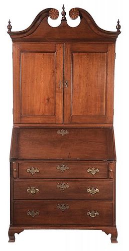 American Chippendale Inlaid Cherry
