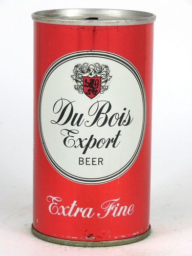 1969 Du Bois Export Beer 12oz Tab Top Can T60-01, Pittsburgh, Pennsylvania