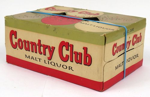 1959 Goetz Country Club ML (8oz Flat Tops) Six Pack Can Carrier, St. Joseph, Missouri