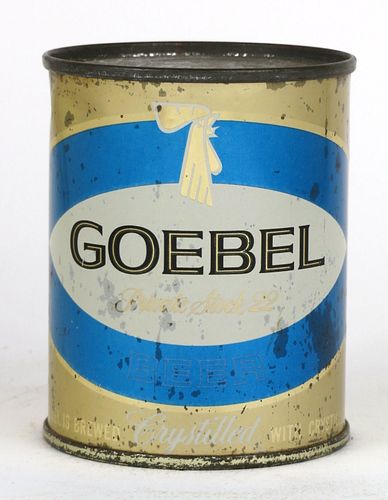 1958 Goebel Private Stock 22 Beer 8oz Can 241-25, Detroit, Michigan