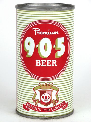 1956 9*0*5 Premium Beer 12oz Flat Top Can 103-28, South Bend, Indiana
