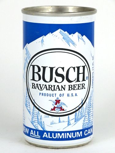 1966 Busch Bavarian Beer 12oz Flat Top Can 47-16.2, Tampa, Florida