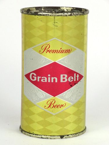 1961 Grain Belt Premium Beer 12oz Flat Top Can 74-01.1, Minneapolis, Minnesota