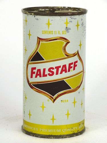 1958 Falstaff Beer 11oz Flat Top Can 61-33, San Jose, California