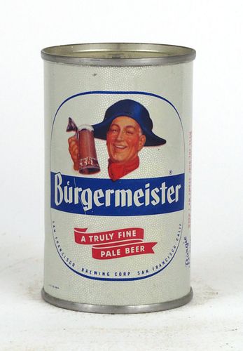 1958 Burgermeister Beer Mini Can, San Francisco, California