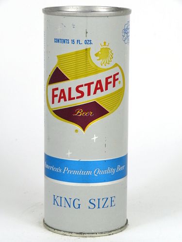 1970 Falstaff Beer 15oz Tab Top Can T149-27, San Jose, California