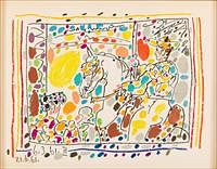 5654717: Pablo Picasso (Spanish/French, 1881-1973), Le Picador
 II, Lithograph, 1961 EV1DO