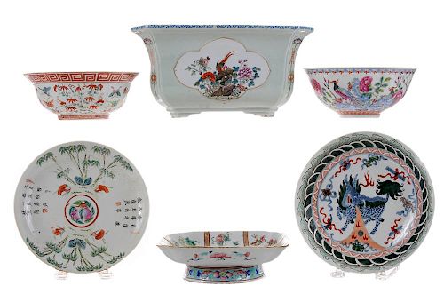 Six Pieces Chinese Porcelain