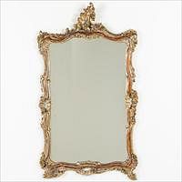 5654746: Italian Rococo Style Silvered Mirror, 20th Century EV1DJ