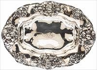 5654914: Gorham Sterling Silver Hollowware Repousse Oval Bowl EV1DQ