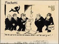 5654939: John Fischetti (American, 1916-1980), Chicago Sun
 Times, Russian Political Cartoon, 1980 EV1DL