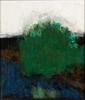 5654852: David Delong (NJ/GA, 1930-2001), Swamp Willow, Oil on Canvas, 1963 EV1DL