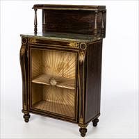 5565049: Regency Grain-Painted Side Cabinet, First Quarter 19th Century E9VDJ