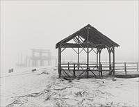 5565186: Jack Leigh (GA, 1948-2004) Vintage Silver Gelatin
 Photograph of Docks, c. 1980-1993 E9VDN