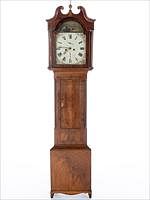 5565104: George III Mahogany Tall Case Clock, Late !8th Century E9VDJ