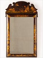 5493247: Queen Anne Style Japanned Mirror E8VDJ