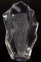 5493082: Frederick Elliott Hart (DC/VA, 1943-1999), Male
 and Female Figural Group, Lucite Sculpture E8VDL