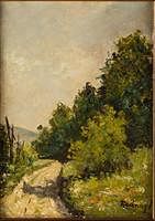 5493230: Gyula Rudnay (Hungary, 1878-1957), Landscape, Oil on Board E8VDL