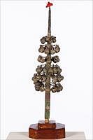 5493260: Indonesian Ceremonial Oxen Headdress with Bells E8VDC