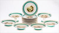 5493095: Set of French Painted Porcelain, 19th Century E8VDF