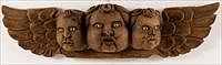5394332: South American Carved Cherub Heads, 20th Century EE7RDJ
