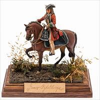 5394000: Model Of James Oglethorpe on Horseback, Hand-Painted
 by Preston Russell EE7RDJ