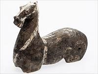 5325977: Chinese Pottery Horse, Han Dynasty/c. 100 AD EL5QC