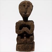 5325883: Carved Wood Figure, Tanimbar Island, Indonesia, c. 1940 EL5QA