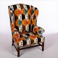 5344687: George III Wing Chair, c. 1780 EL5QJ