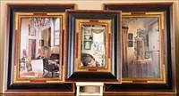 5085355: Gallardo Pablo (European, 20th/21st Century), Three
 Works: Interior Scenes, Oil on Canvas EL2QL