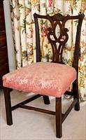5102269: George III Mahogany Side Chair, 18th Century EL2QJ