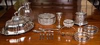 5085368: Group of Silverplate Serving Articles EL2QQ