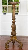 5085290: Louis XV Style Giltwood Pedestal EL2QJ
