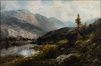 5098331: Thomas Griffin (American, 1858-1918), Mountainous
 Landscape, Oil on Canvas EL1QL