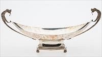 5081455: Sterling Silver Oval Centerpiece, Probably Norwegian EL1QQ