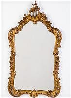 5081590: Italian Giltwood Mirror, 20th Century EL1QJ