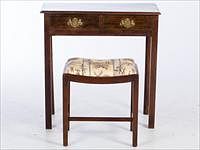 5081585: George III Mahogany Side Table, Late 18th Century EL1QJ