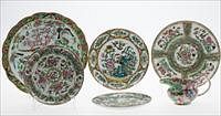 5081536: Six Pieces of Chinese Famille Rose Porcelain, 19th Century EL1QC
